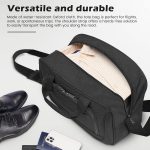 Coolife Luggage 3 Piece Set Suitcase Spinner Softshell lightweight (blue+sliver) - Image 5